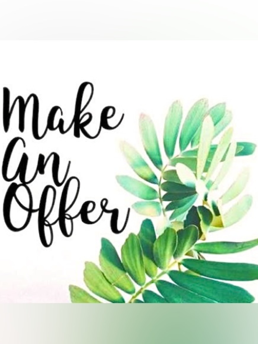 💚💚 MAKE AN OFFER. 💚💚
